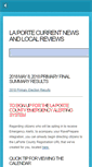 Mobile Screenshot of laportecounty.org